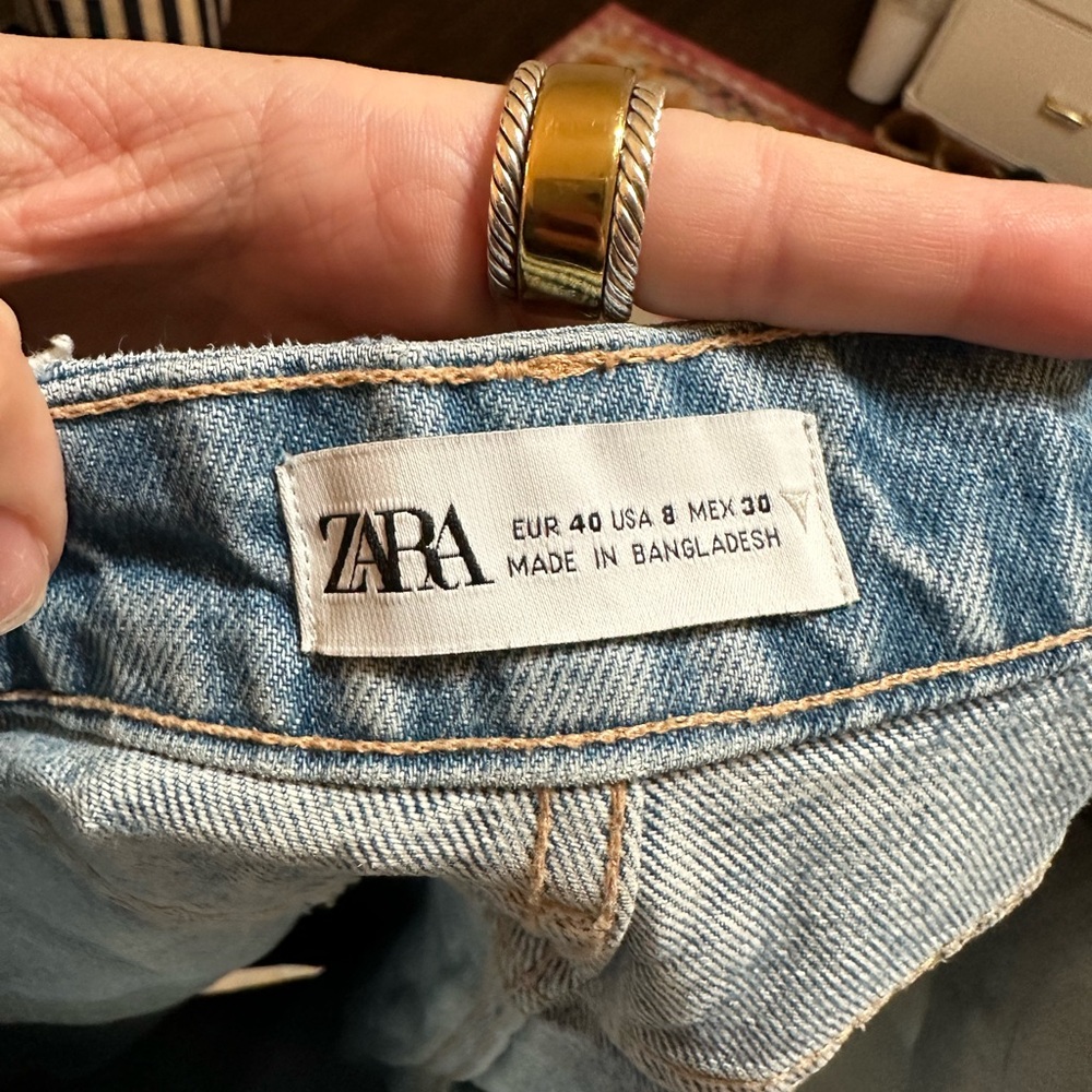 Zara Knee Rip Jeans - Picture 4 of 4
